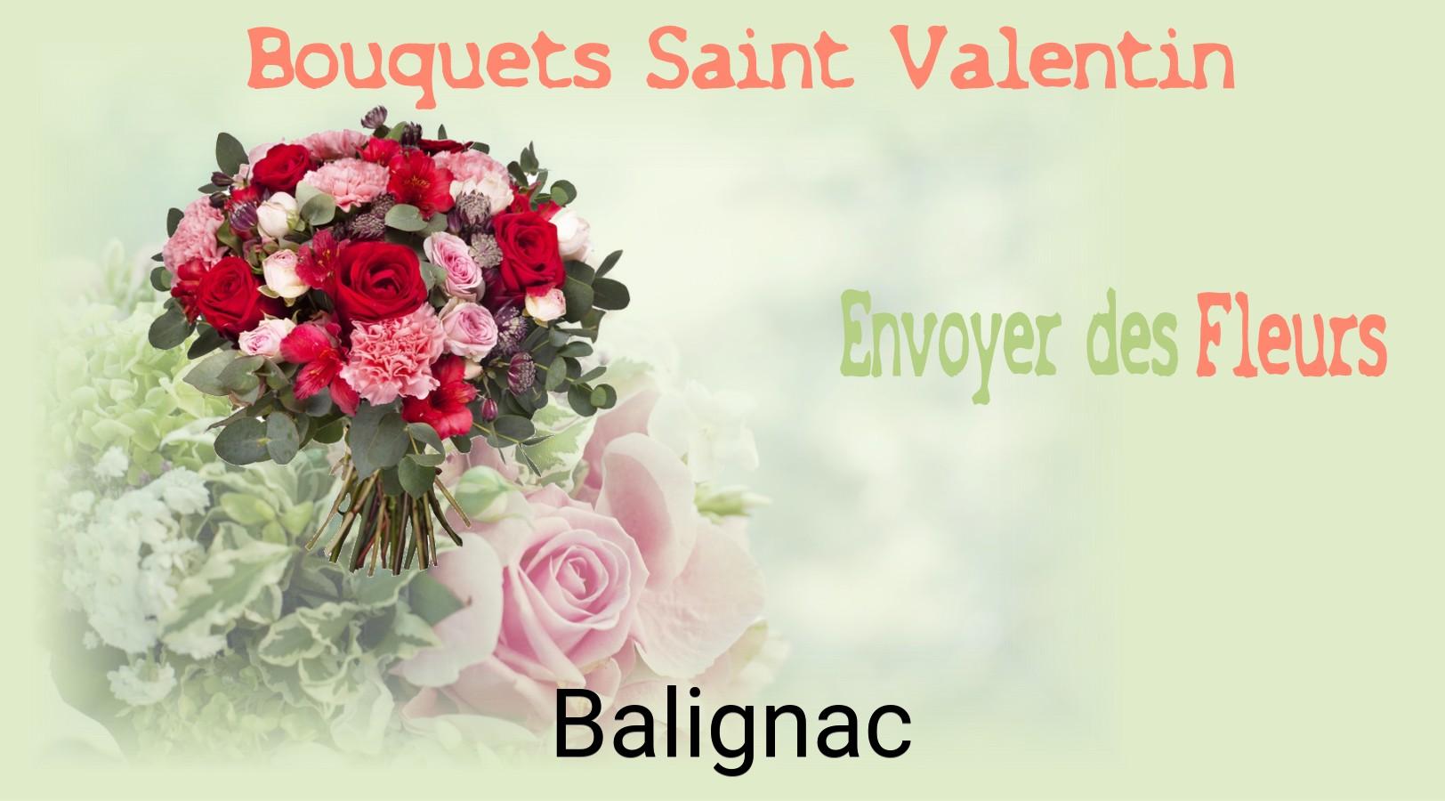 Roses de Saint-Valentin livrées à Balignac